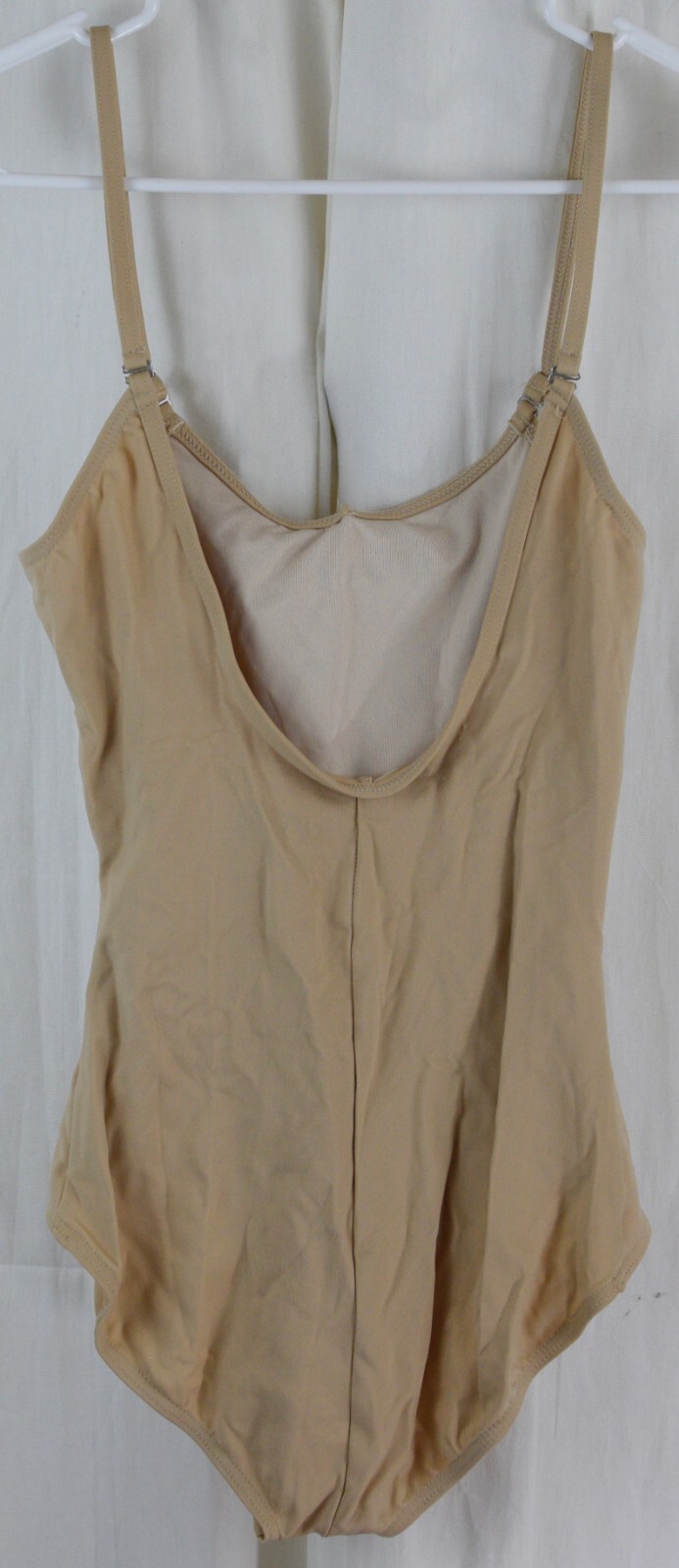 Capezio Women’s Camisole Leotard With Adjustable Straps Nude Size Medium