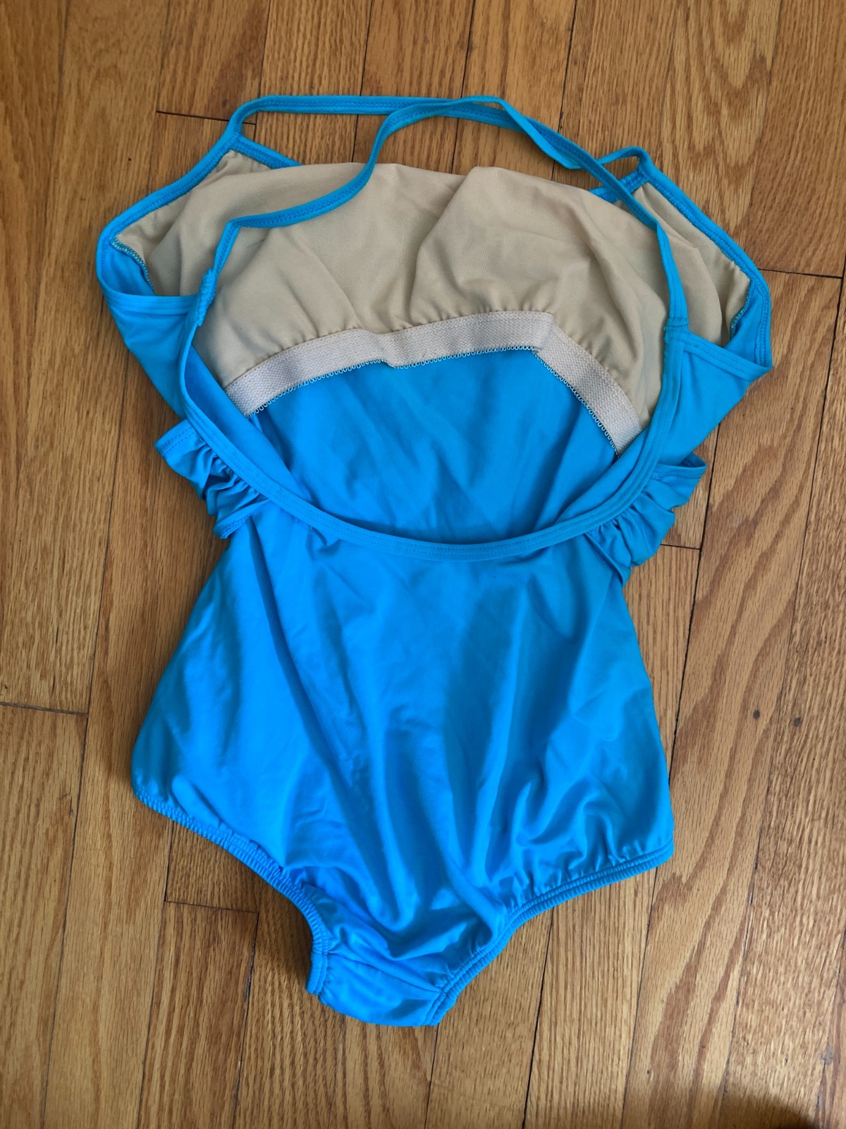 Turquoise Blue Large Camisole Adult Lycra Leotard Ballet Jazz Exercise