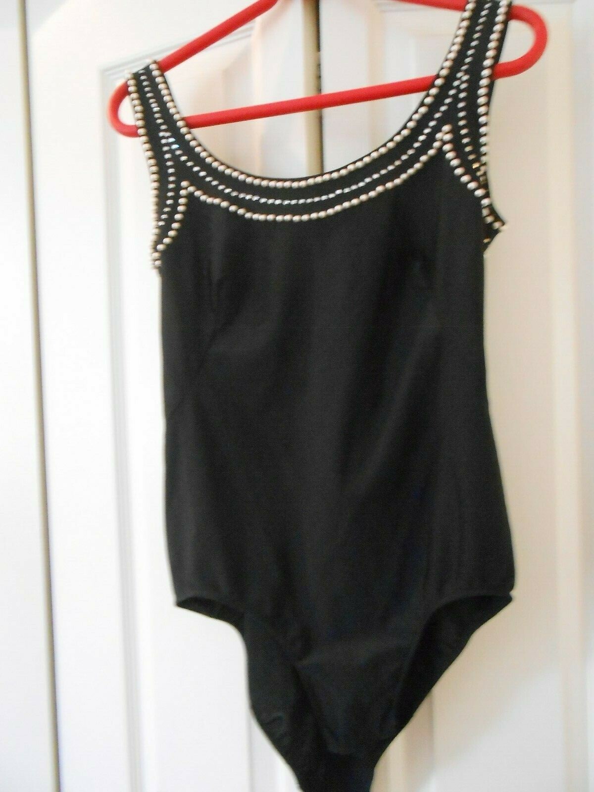 BLACK JEWELED LEOTARD—6