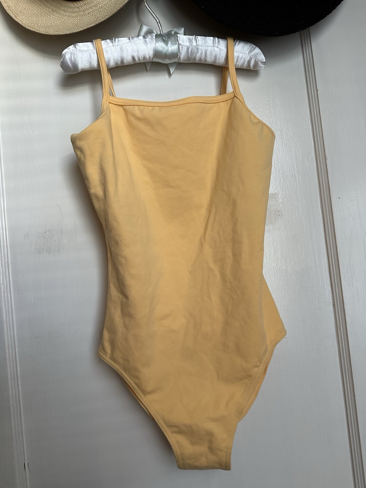 Mirella Women’s Orange Dance Leotard Adult Size M