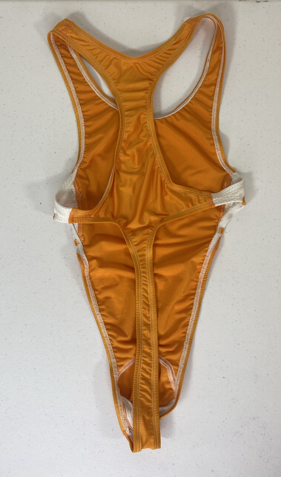 Modified Men’s Vintage Y2K Adidas Speedsuit Thong Leotard Bodysuit Size Large