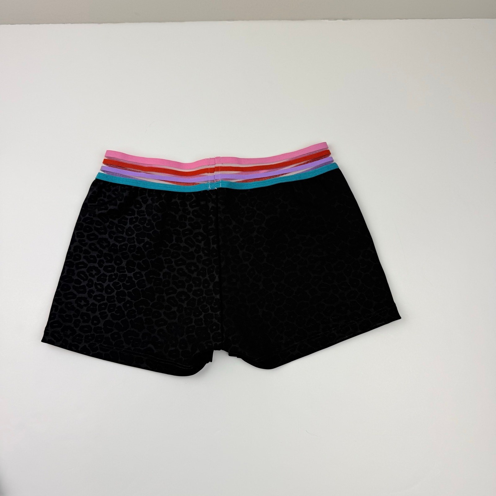 Sylvia P Gymnastics Wild Cat Leotard & Shorts Set, XS
