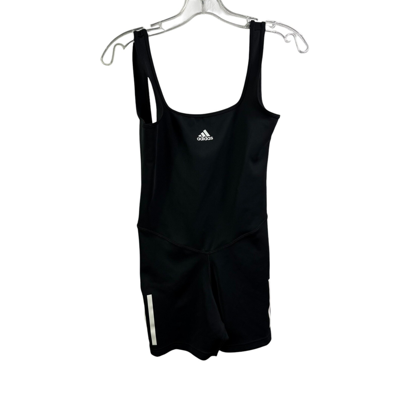 Adidas Womens Hyperglam AEROREADY Training Playsuit HT3482 Black Size XS