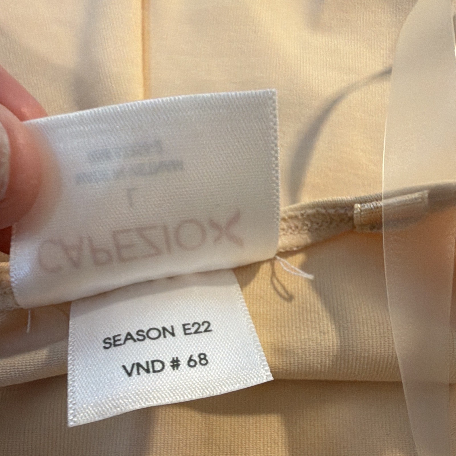 Capezio 3532 Women’s Beige Solid Camisole Leotard Adjustable Straps Nylon