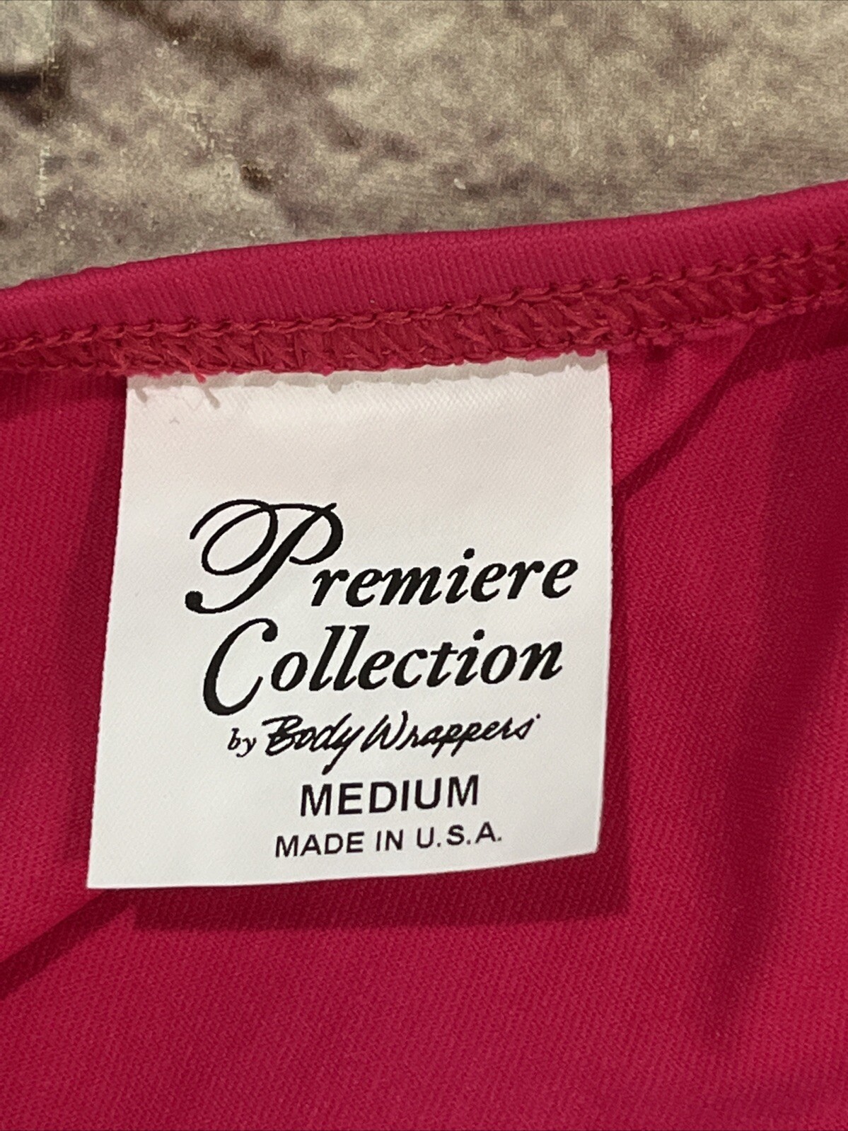 NWT Premiere Collection By Body Wrappers Adult Medium Fuchsia Leotard