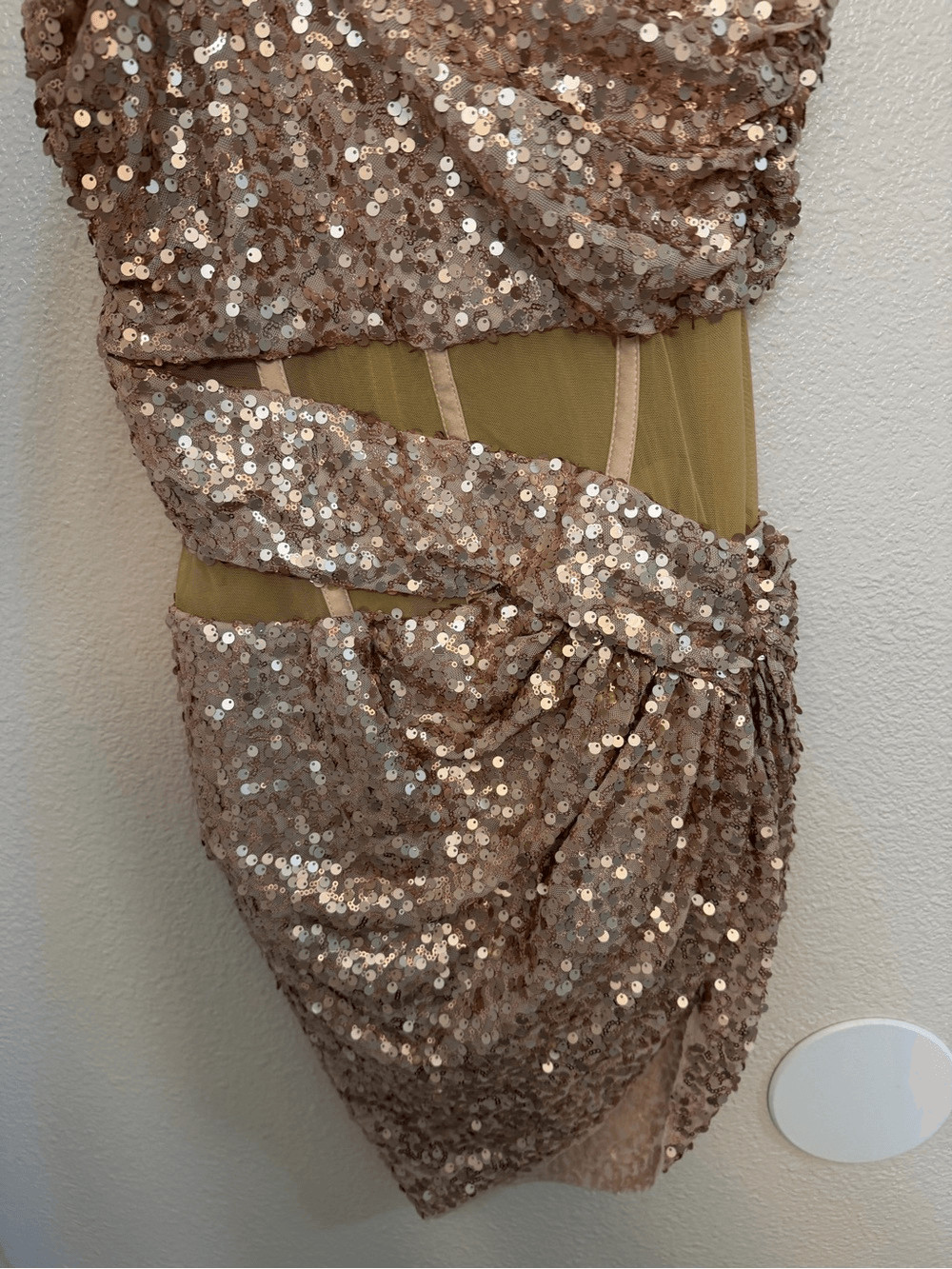 Tenth House contemporary Dance costume rose gold TRANQUILITY TH22041 LA adult