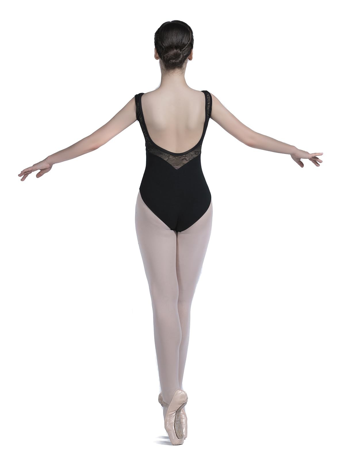 Black Leotards for Women and Girls Gymnastics 01D0163 XL