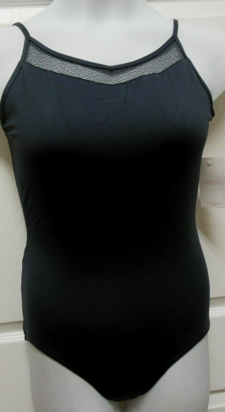 CAPEZIO lace back camisole leotard 11279W Saltwater Green Ladies sizes 2 colors