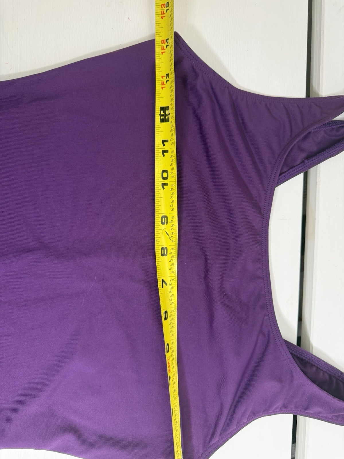 Bloch Purple Ballet Dance Leotard Womens Medium Sleeveless Stretch
