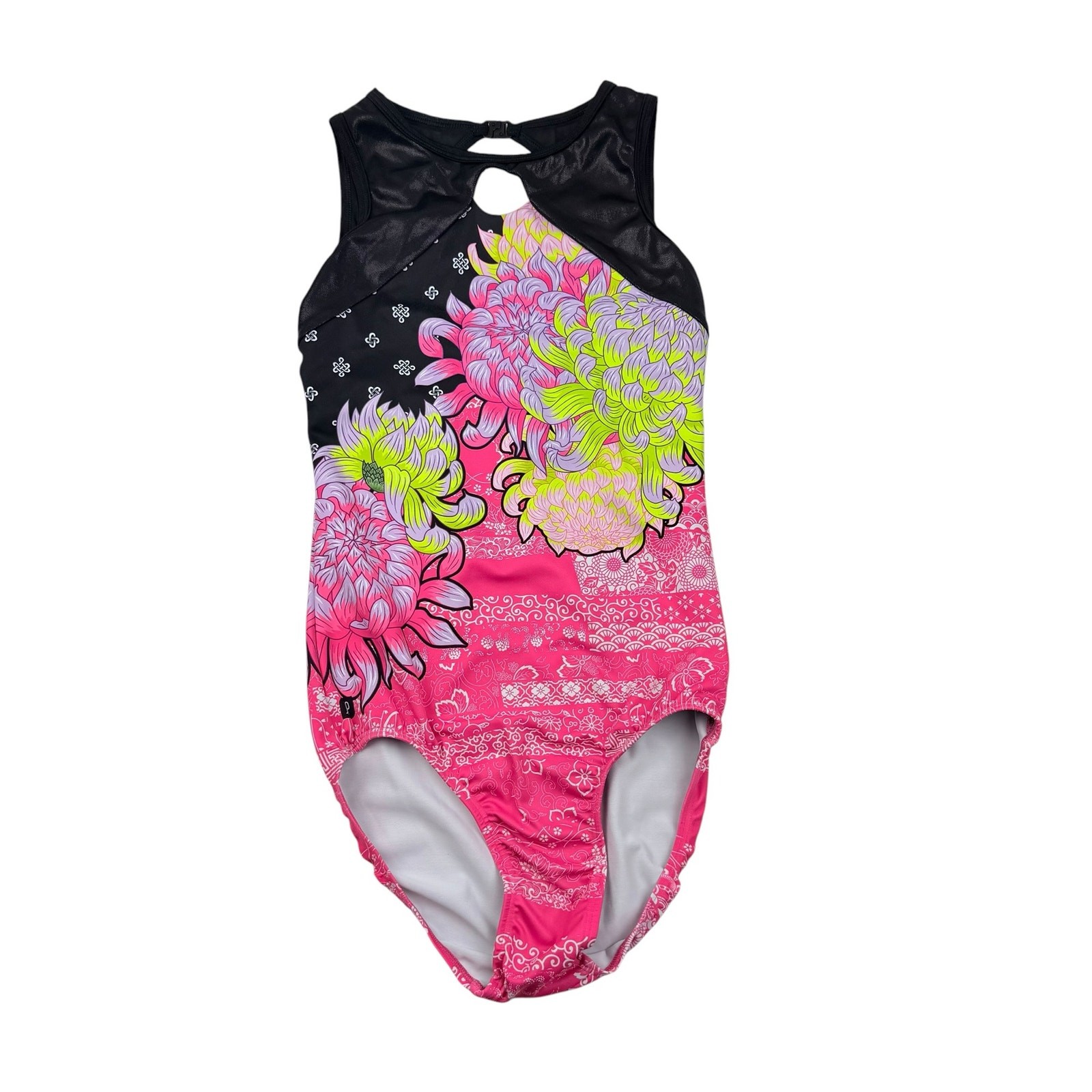 Sylvia P Gymnastics Blossom Leotard, XS