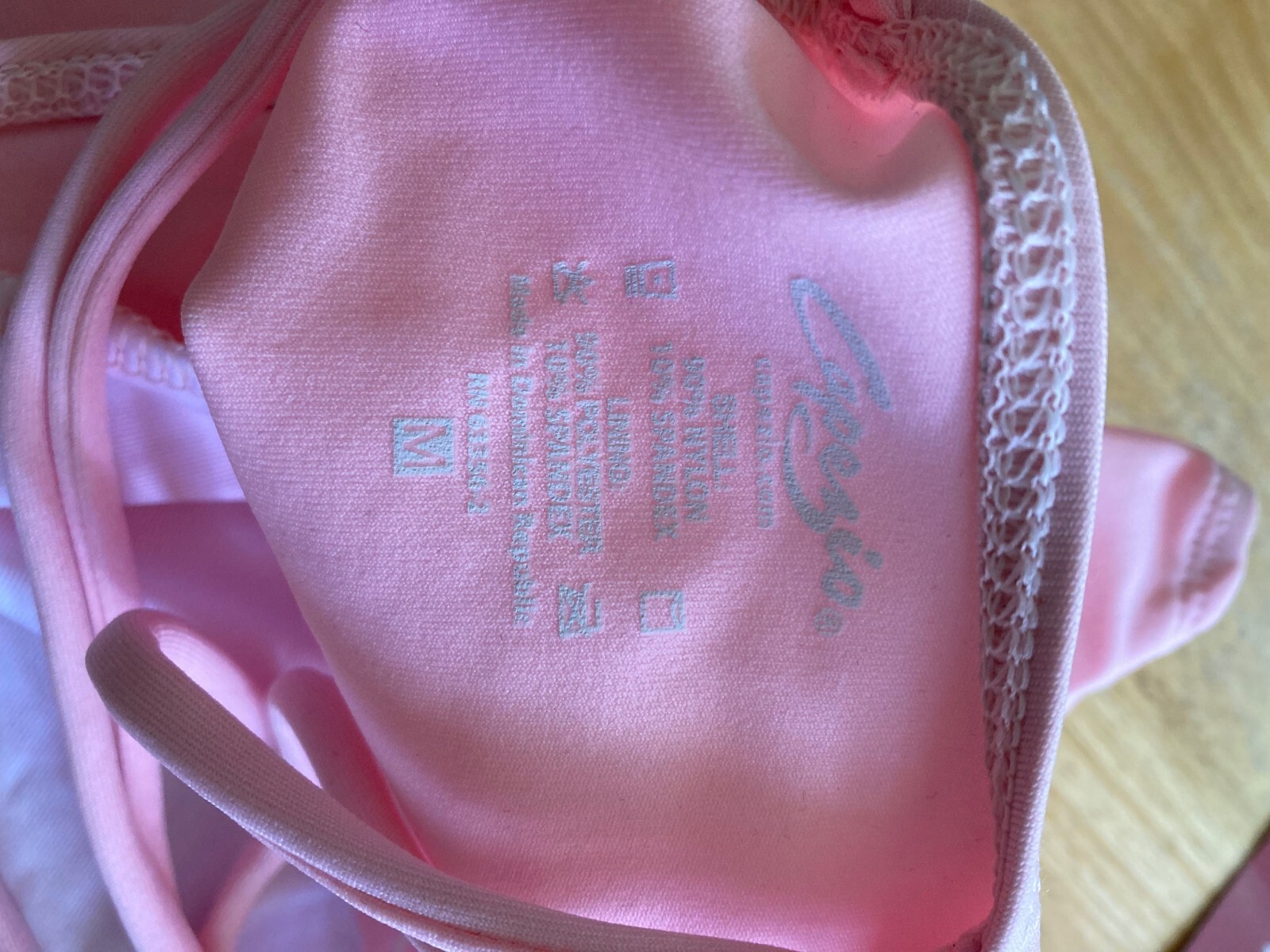 NWT Capezio TB200W Spotlight Camisole Leotard Pink Size Medium NEW