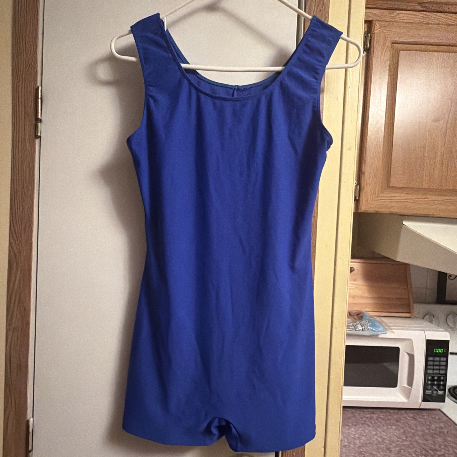 Adult Large Blue Leotard for Gymnastics/Dance