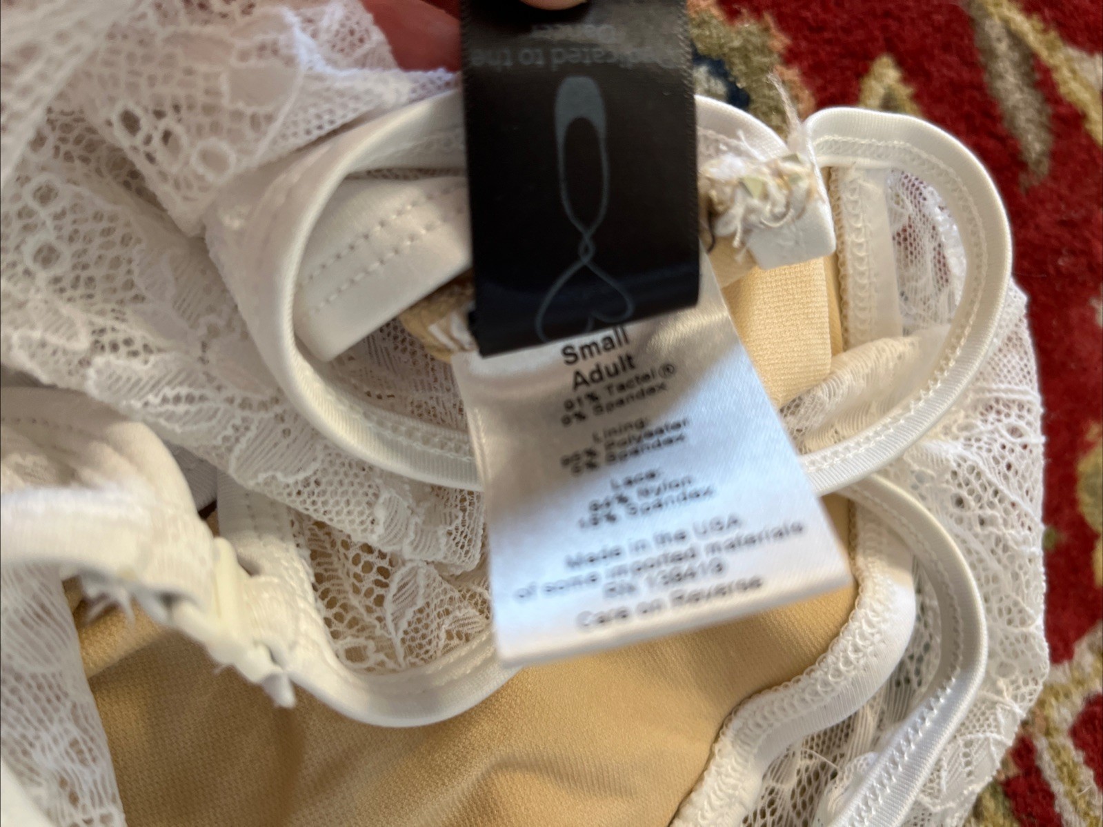 Suffolk Dance Wear Dancewear Small Adult White Lace Leotard Ballet Jazz Classic