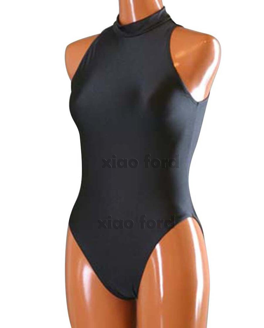 Women’s Men’s Leotard Mock Neck Ballet Gymnastics Leotards For Adults Dancewear