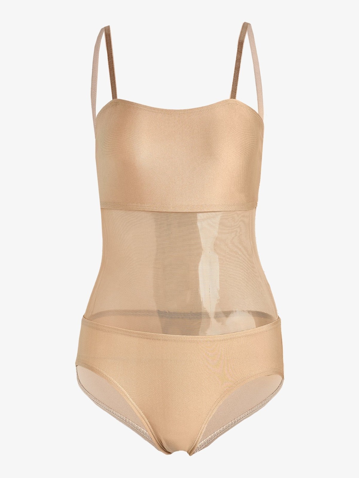 Natalie Dancewear Undercover Camisole Cheer Undergarment Caramel Leotard Adult S