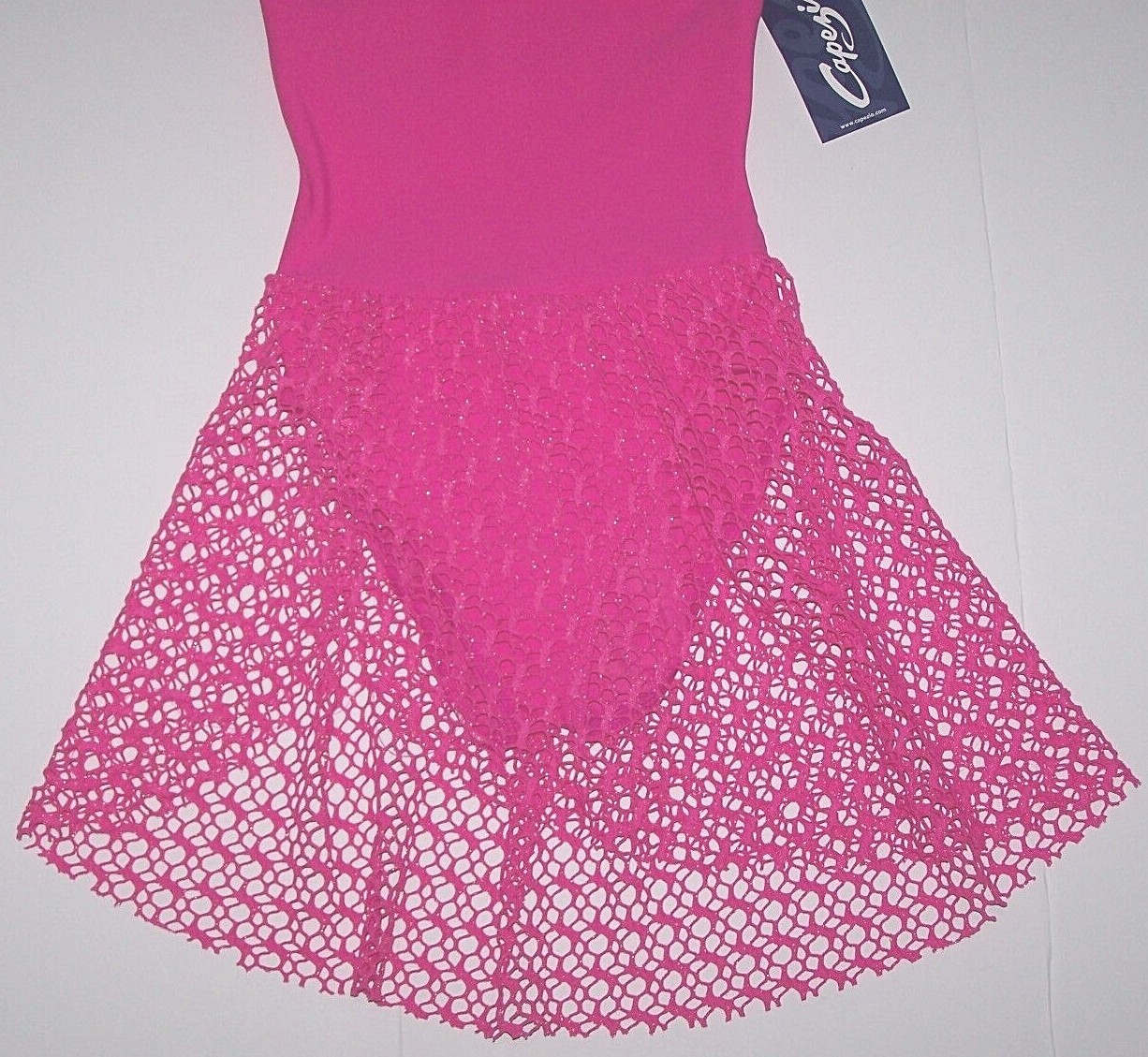 Capezio Camisole Dress Jacquard Skirt Leotard Bodysuit 10188 Pink New Nwt Women