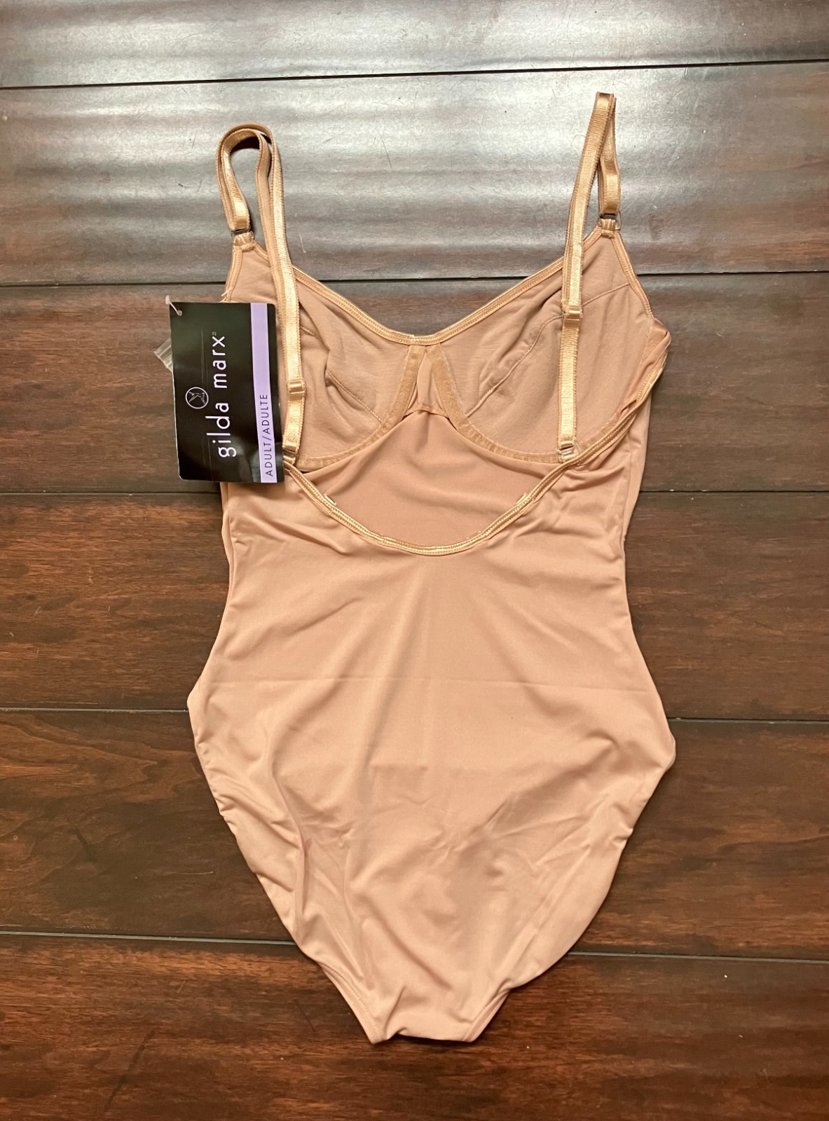 NWT Gilda Marx #7143019 Small Adult Nude Ballet Dance Leotard