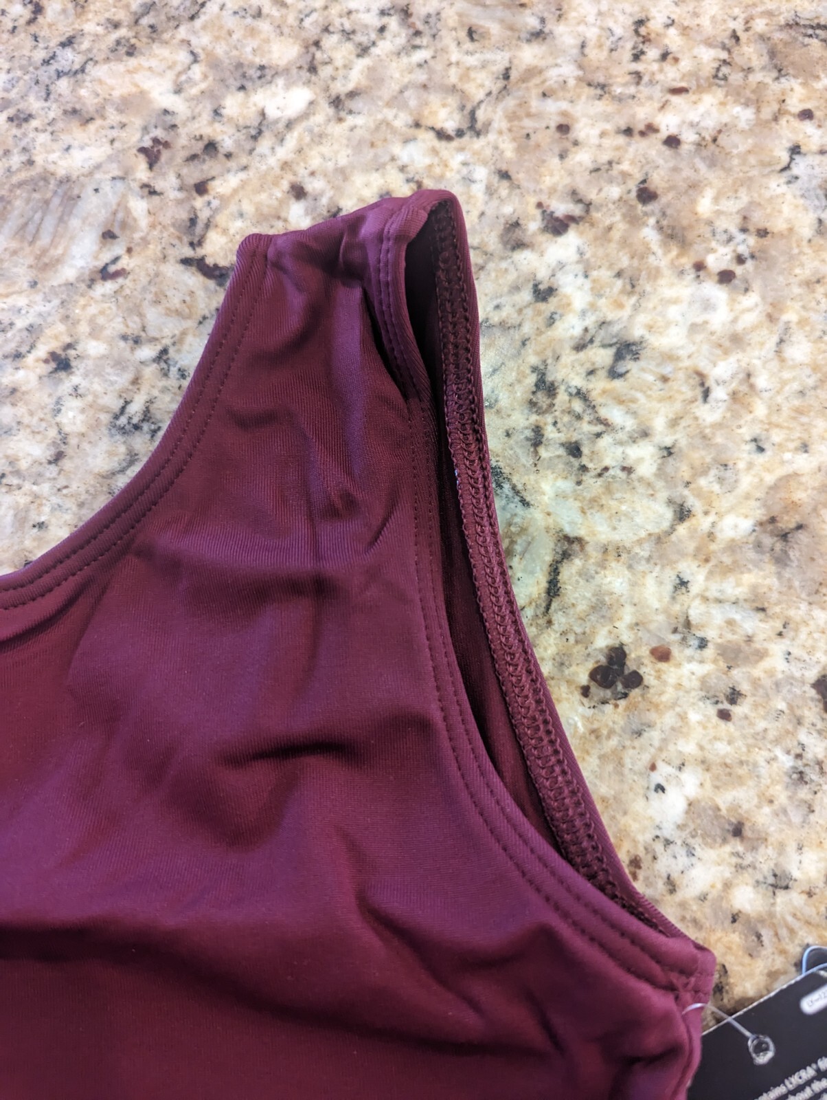 Eurotard Womens Microfiber Tank Leotard 4402 Burgundy size S