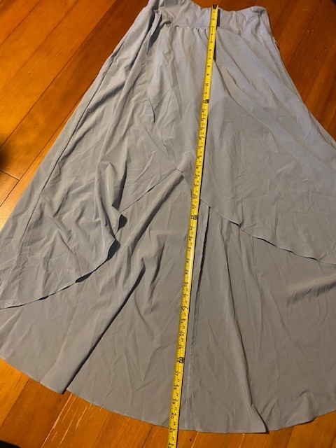 Dance Skirt with attached Short Light Blue Woman’s M