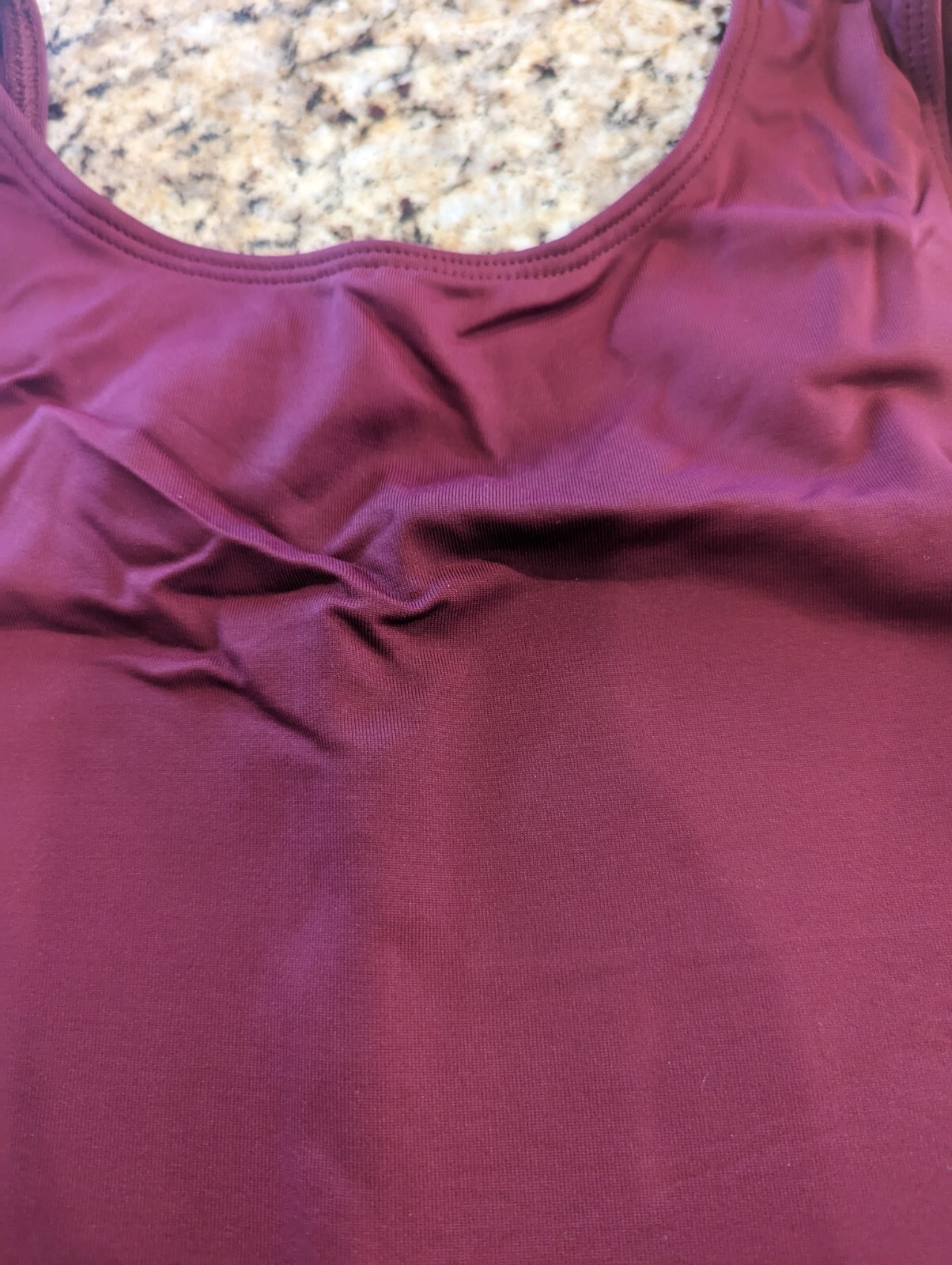 Eurotard Womens Microfiber Tank Leotard 4402 Burgundy size S