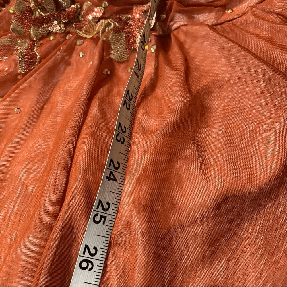 Revolution Tenth House Solo Dance Costume Orange Rust Lyrical Contemporary MA Ad