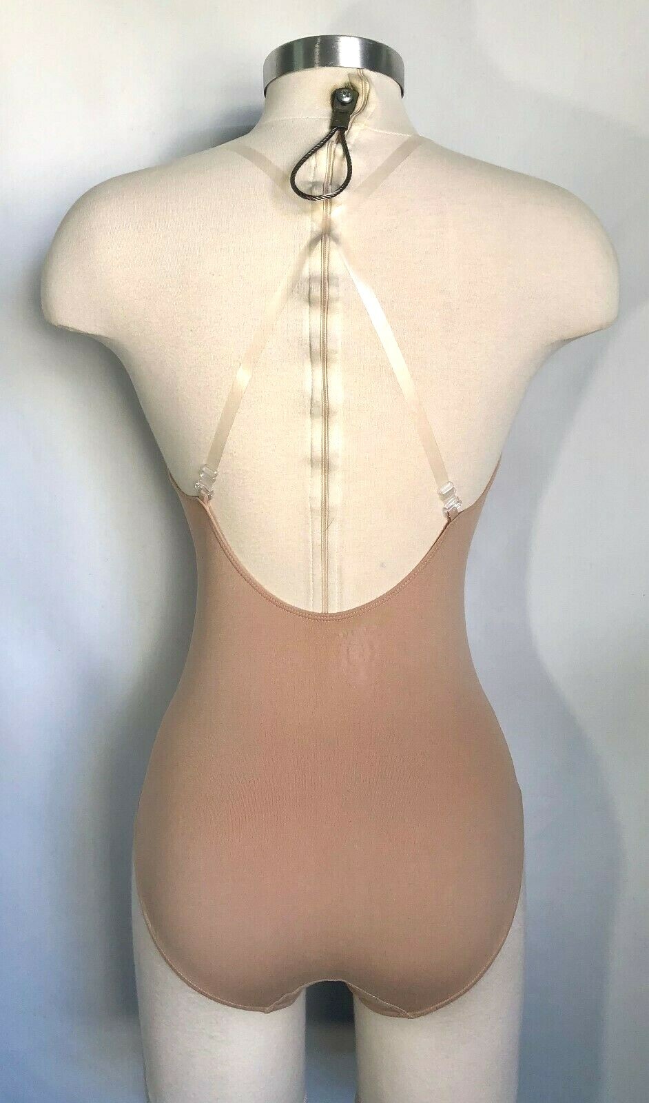 Capezio Nude Seamless Bodyliner w/ Convertible Straps, Adult Size S