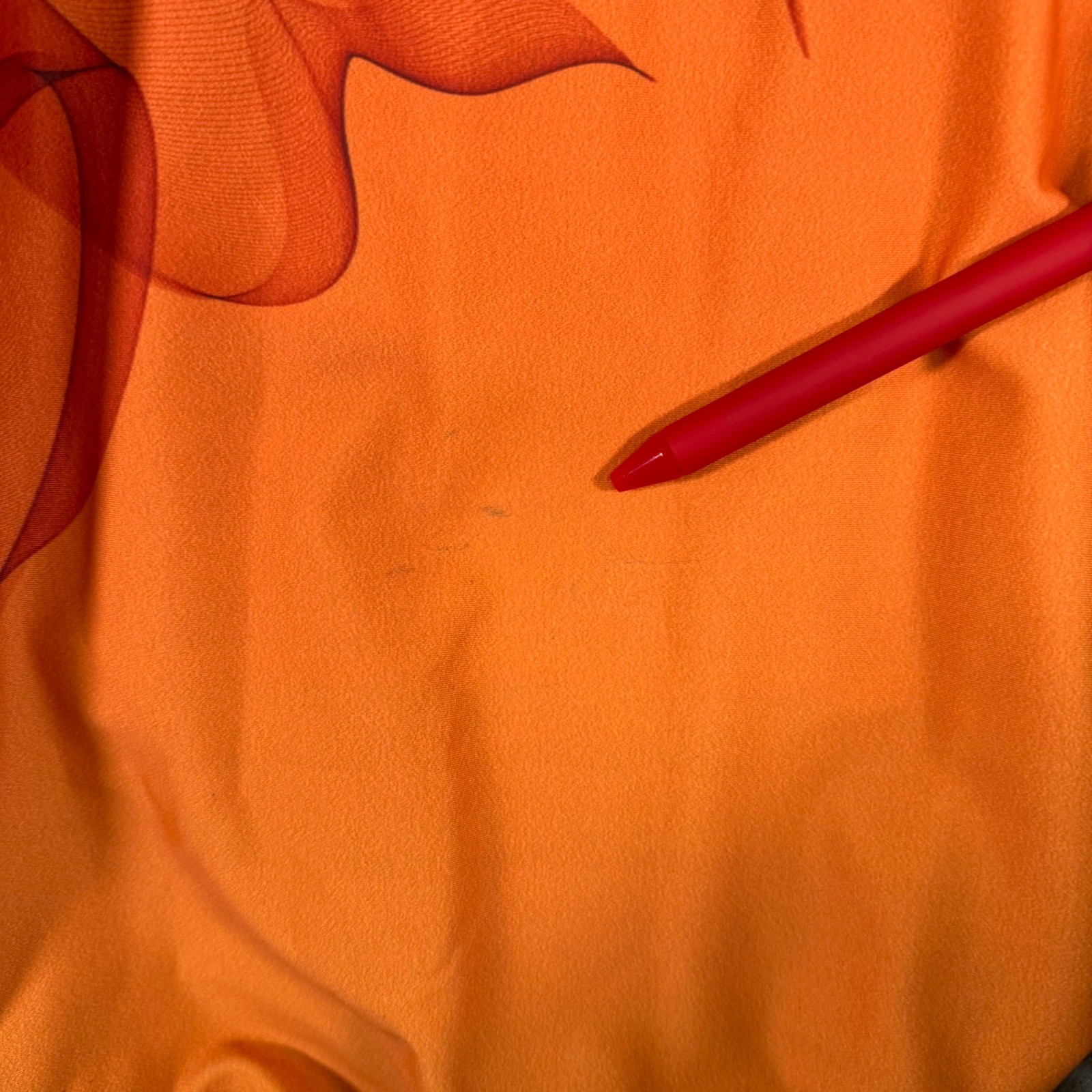 Alexandra Leotard Womens XL Orange Ombre Graphic Long Sleeve Dance Gymnastics