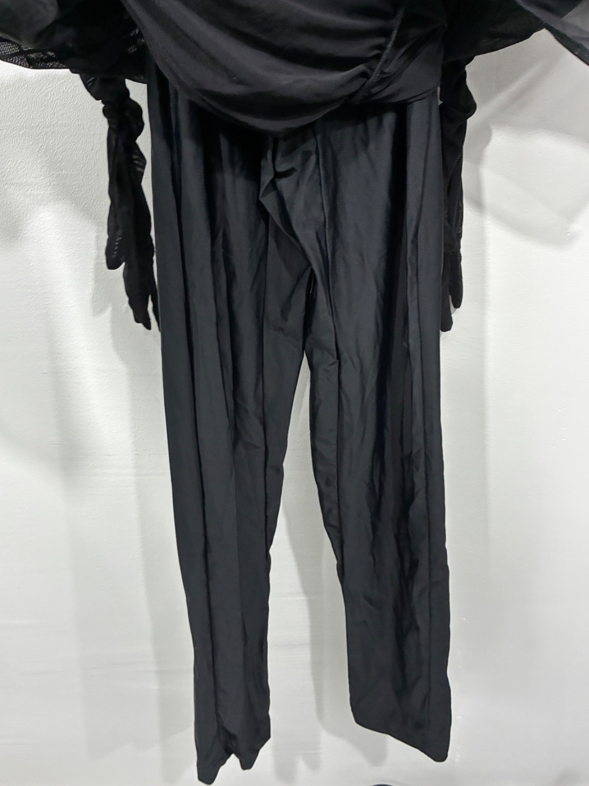 Revolution Tenth House 2 Die 4 Ruched Rhiannon TD25444 Black Catsuit Dress Small