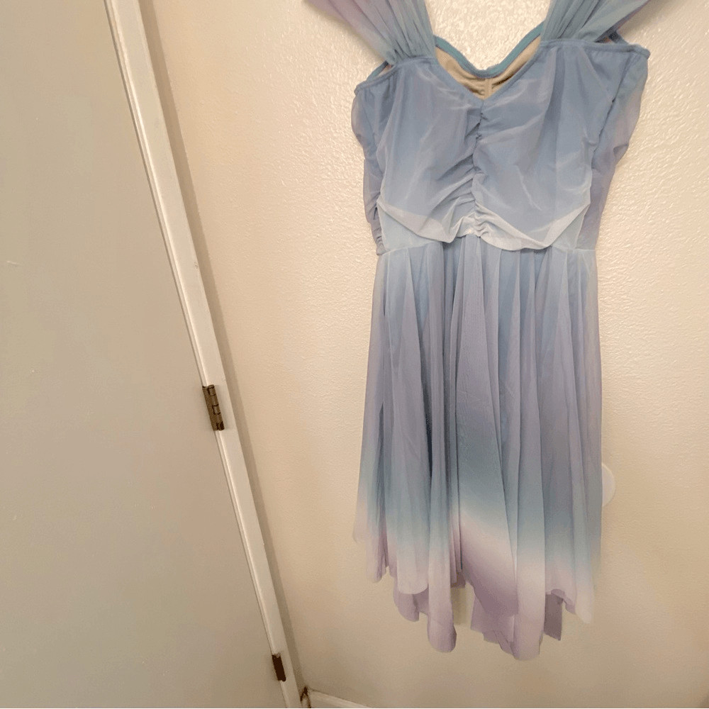 Weissman Dance solo costume blue dress Cello Suite No. 1 16665 LA-Large adult