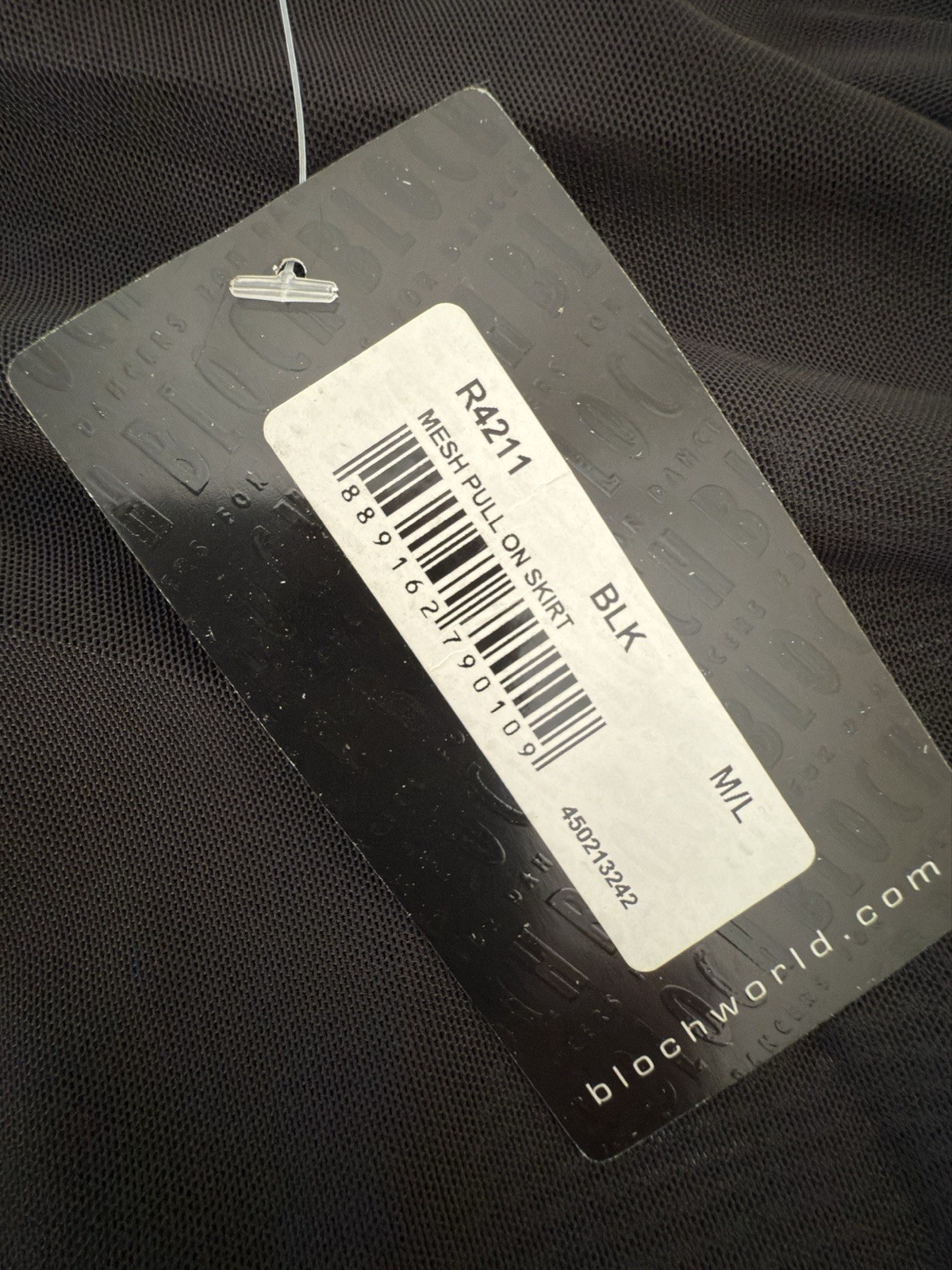 NWT 3 PIECE WEAR MOI Faustine Pinch Front Tank Leotard Black w/2 Mesh Skirts