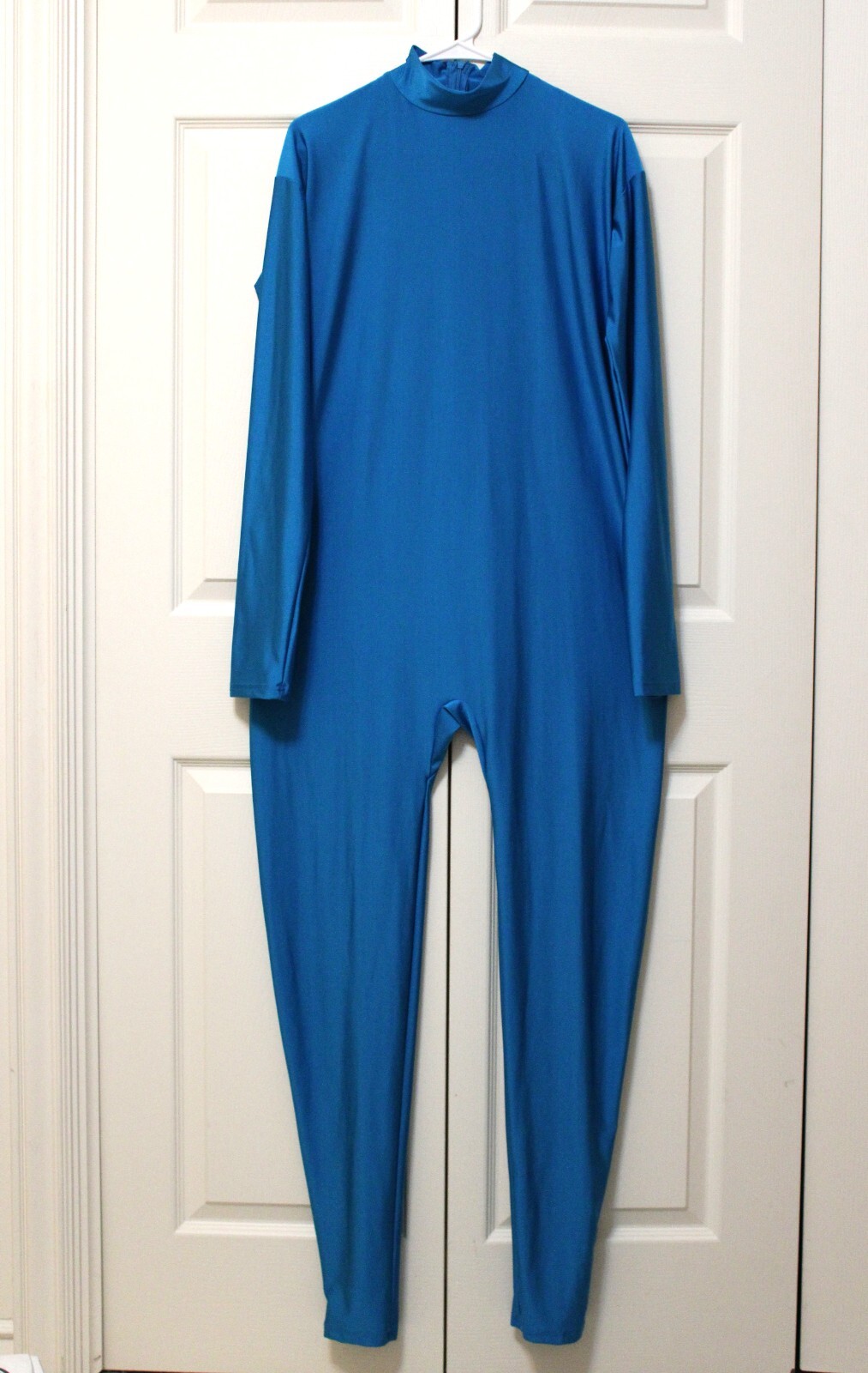 Long Sleeve Unitard, Size XXL, Color Blue, New without Tags