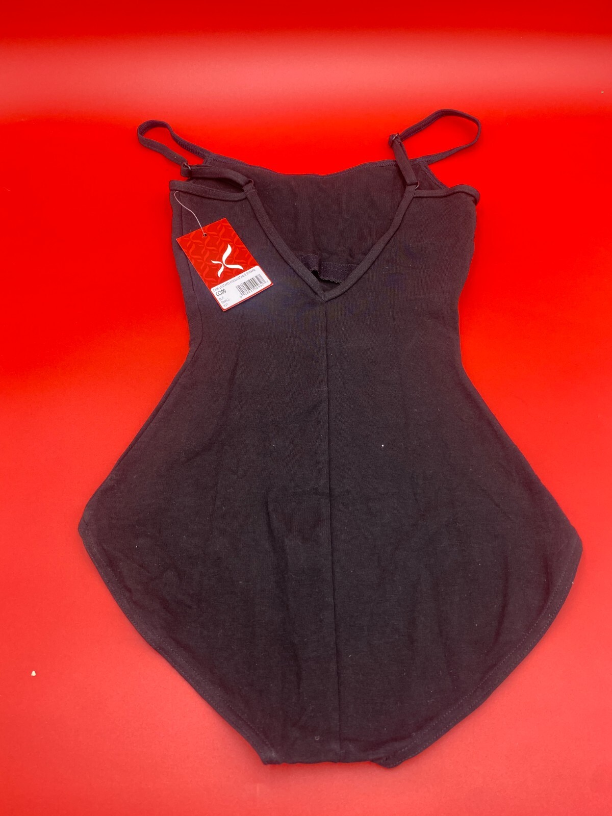 Capezio – Leotard – w/ adjustable straps – CC100 – Black – Small