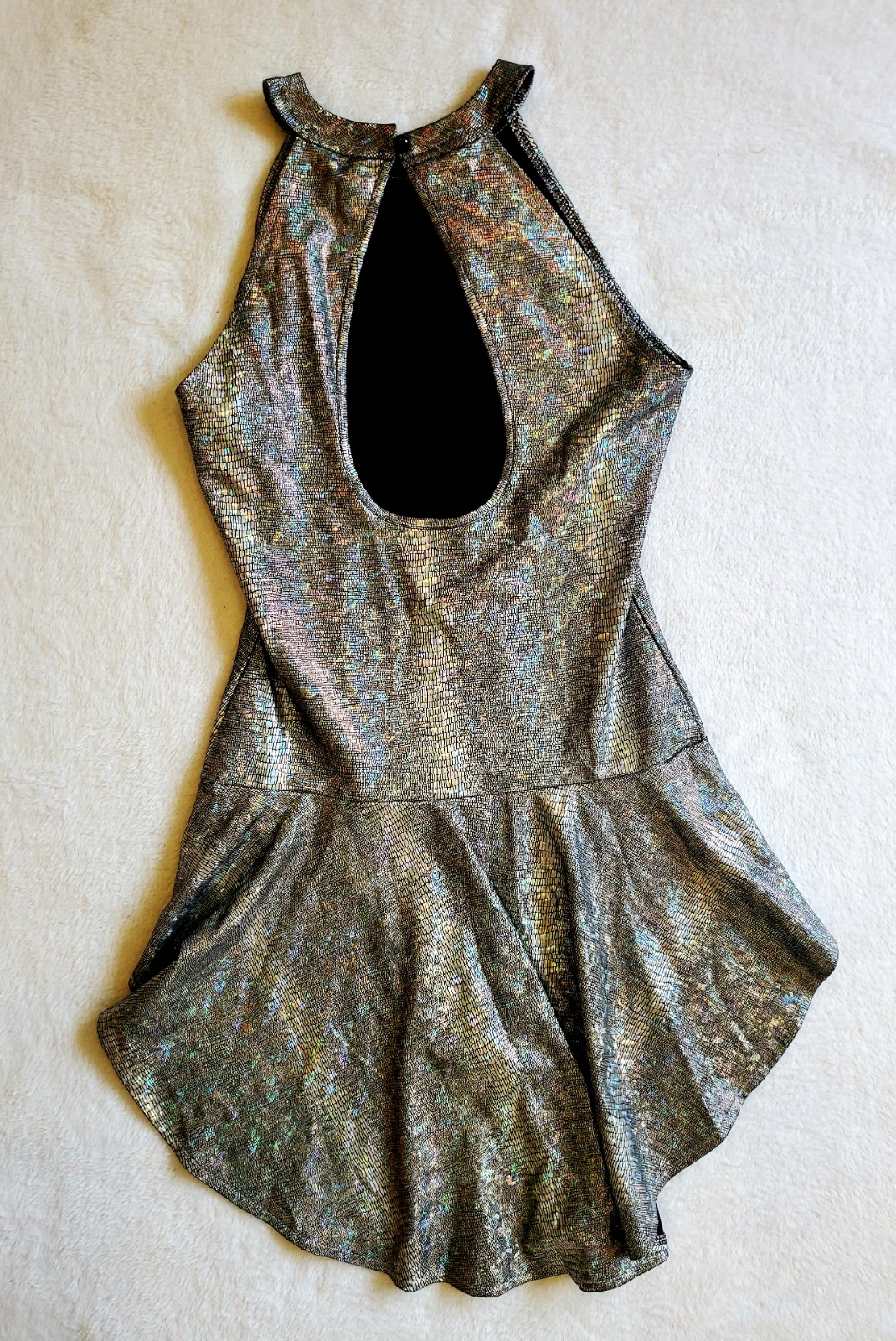 Dance costume Adult Extra Small AXS Leotard Dress Aerialist Circus Rave trapeze