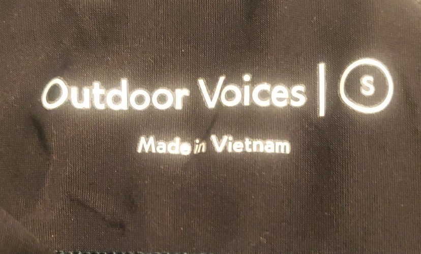 Outdoor Voices Freeform Leotard Green Small