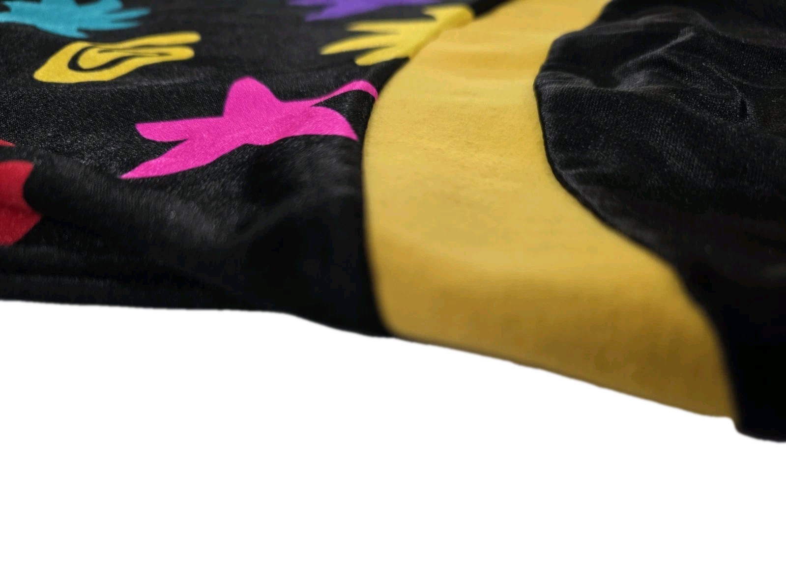 Body Wrappers Vintage 80s Open Back LS Colorful Leotard Dance Preteen Adult XS/S