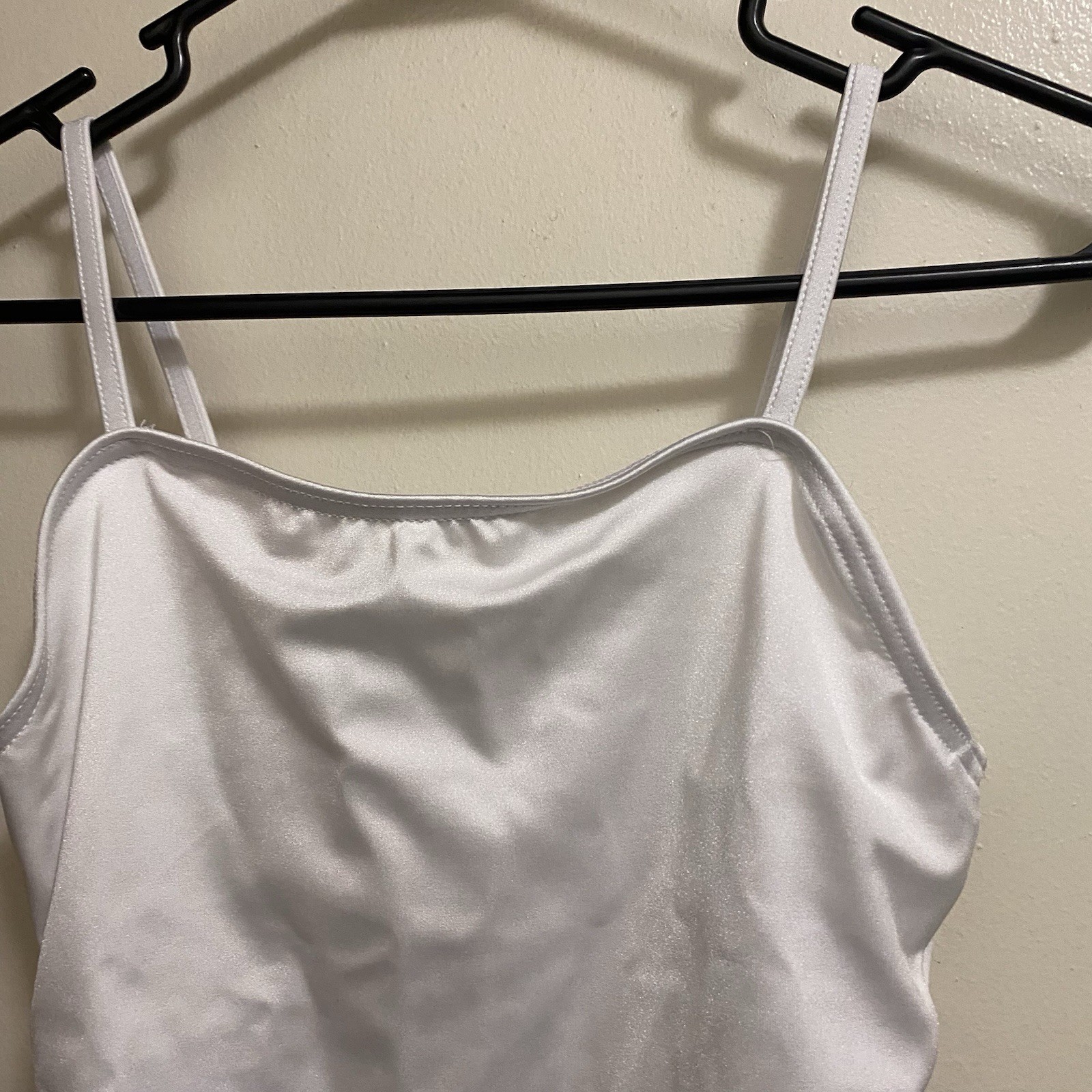 Weissman Womens Dance Leotard AS SA Adult S Small Black On Top White Bottom New