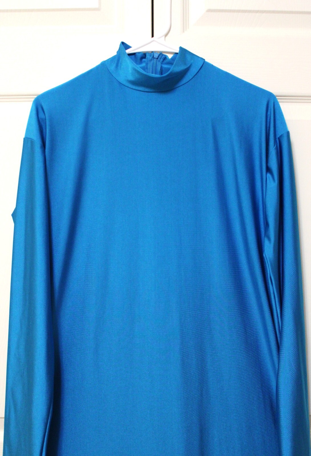 Long Sleeve Unitard, Size XXL, Color Blue, New without Tags