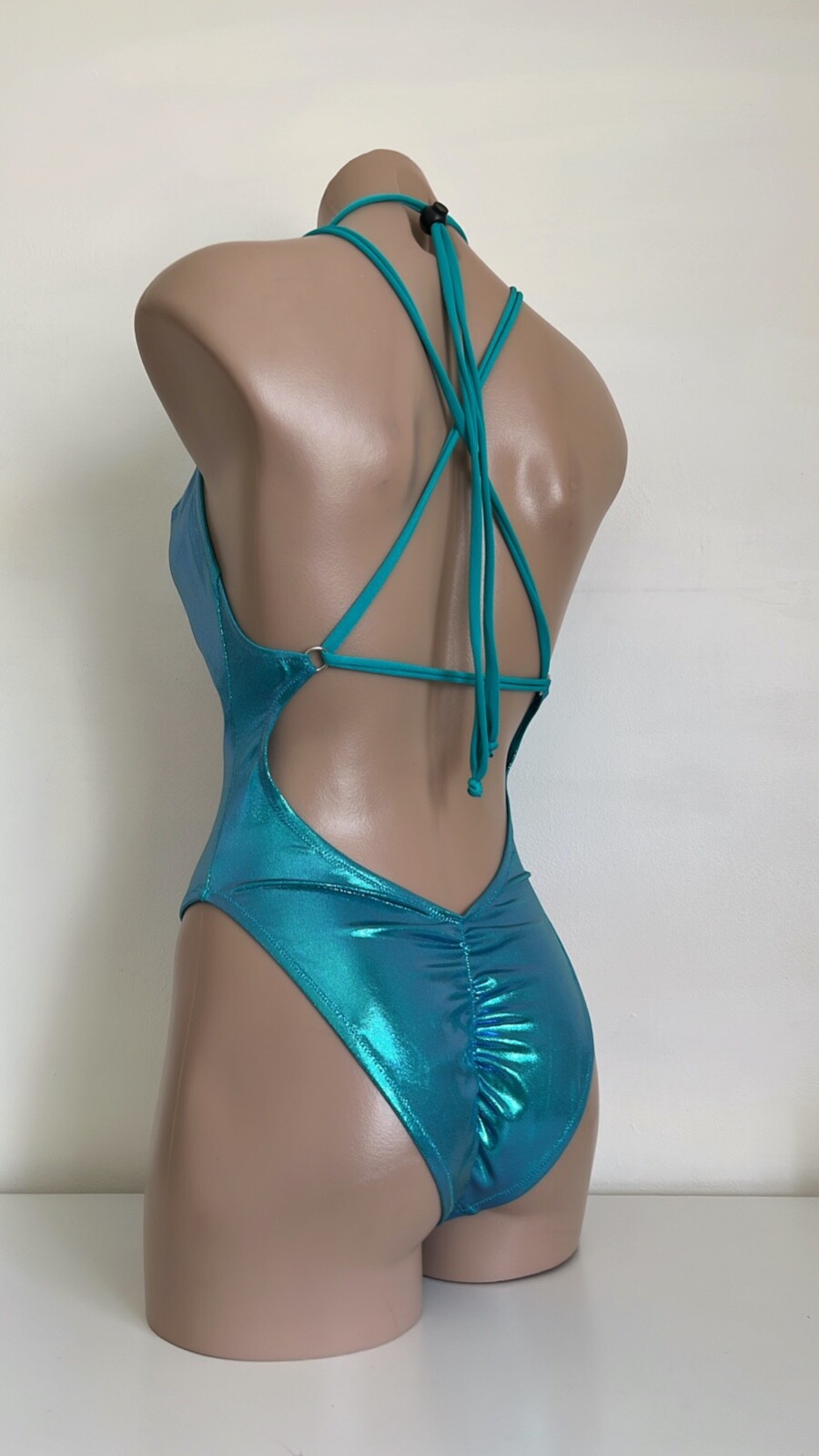 Schminke👙 monokini poledance hologram leotard bodysuit pole wear one-piece suit