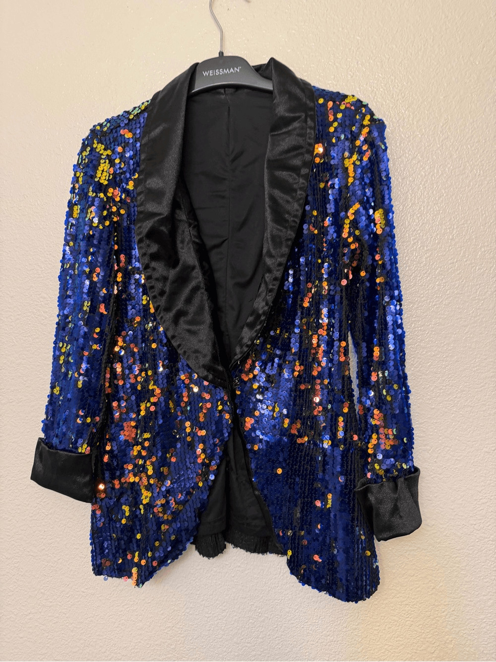 Weissman dance costume menswear sequin Suit tux Pressur jazz broadway NV13207 SA