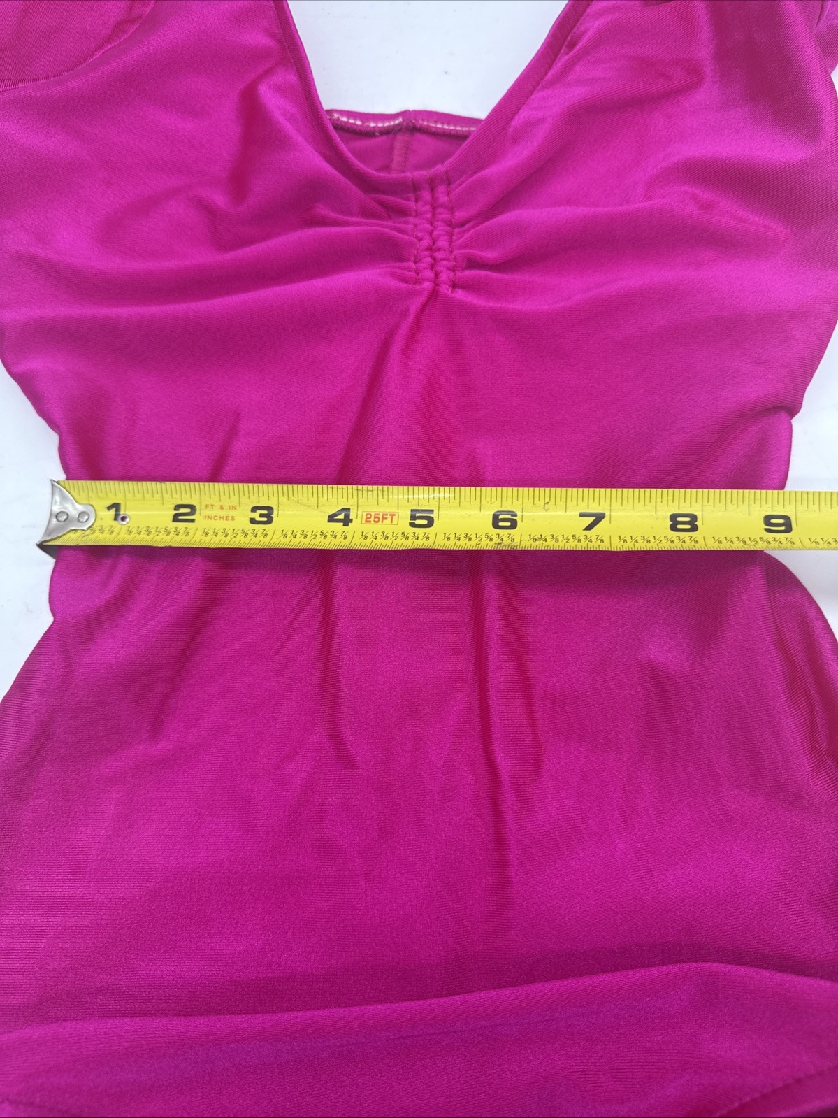 VTG Ladies Flexatard 1978 Pink Flexatard By Gilda Marx Pink Workout Bodysuit