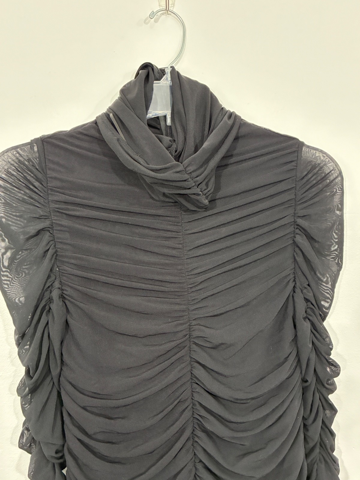 Revolution Tenth House 2 Die 4 Ruched Rhiannon TD25444 Black Catsuit Dress Small