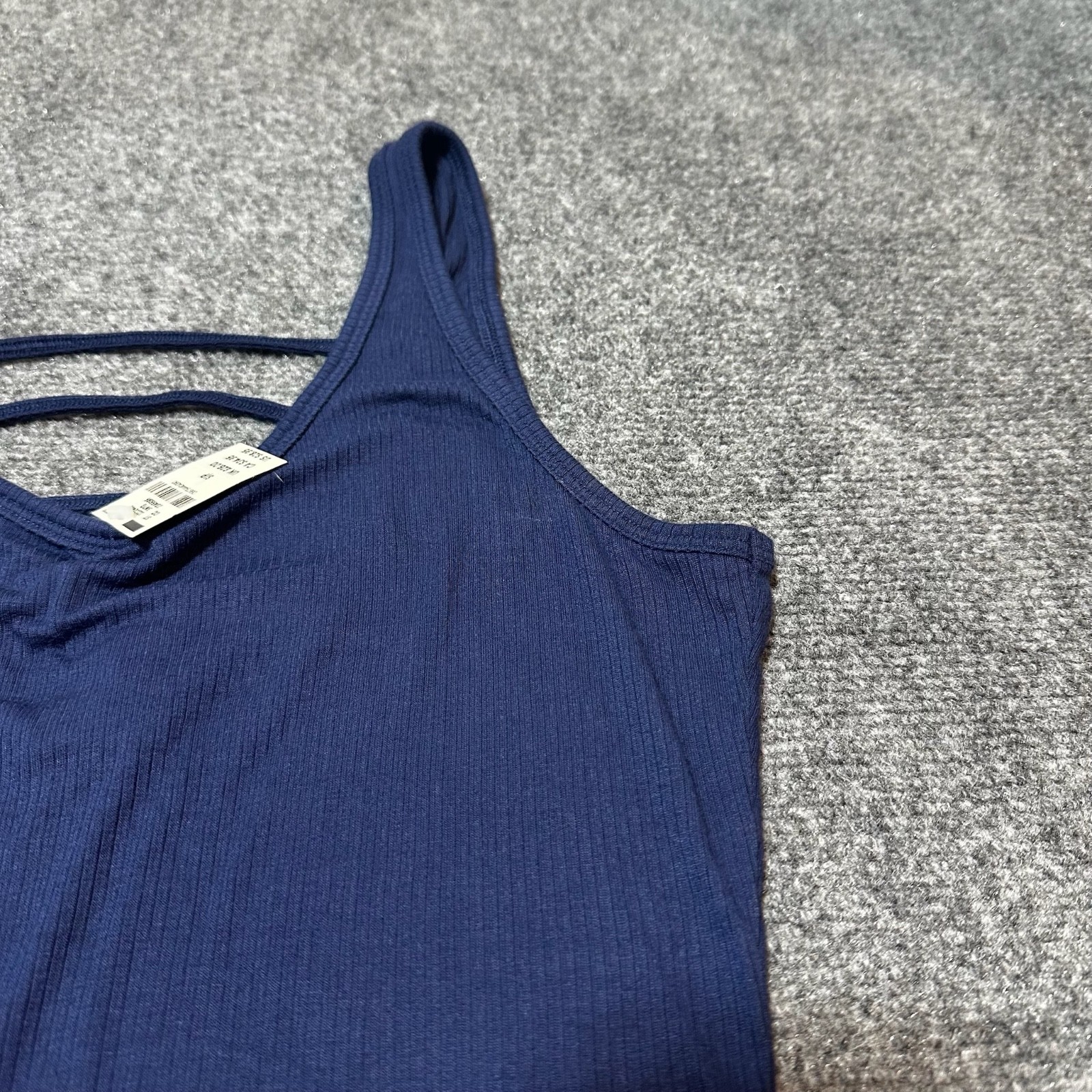 NEW Victoria Secret Pink Leotard Womens Small Blue One-Piece Body Suit