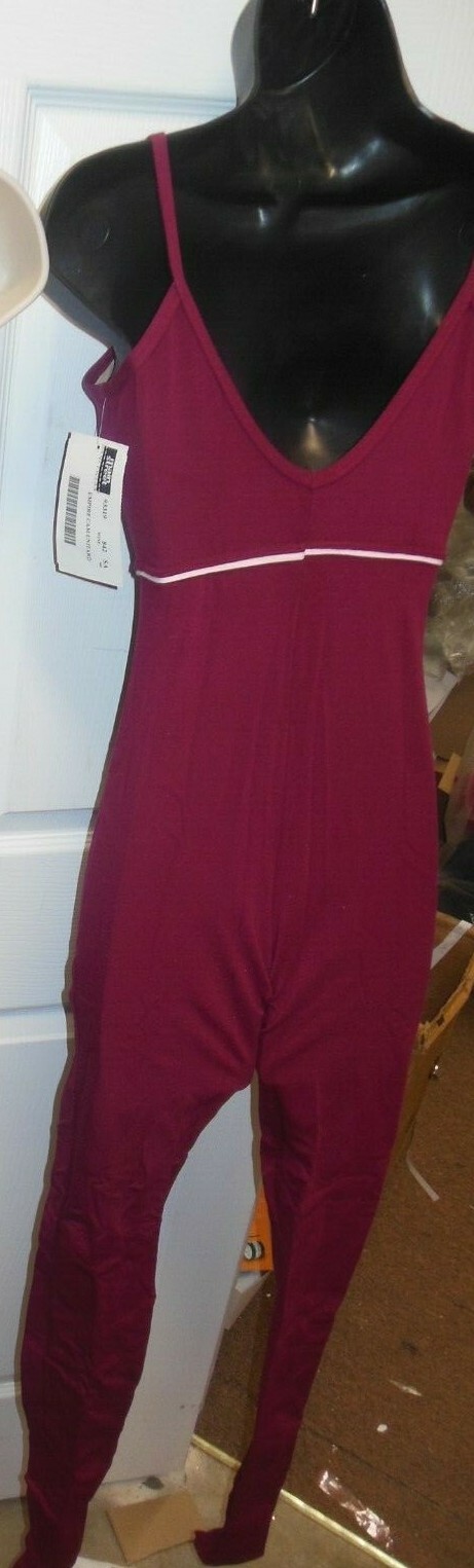 Cotton spandex camisole Unitard empire waist child/ladies low back