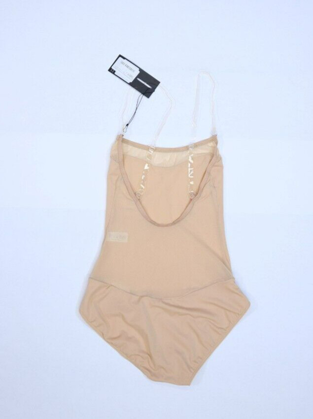 Wear Moi Corea Dance Ballet Beige Underwear Camisole Adjustable Leotard Womens M