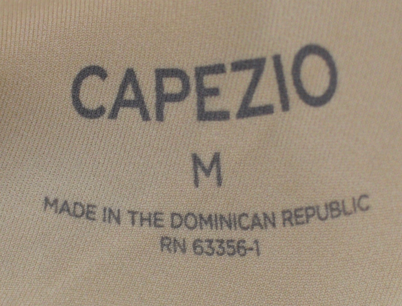 Capezio Women’s Camisole Leotard With Adjustable Straps Nude Size Medium