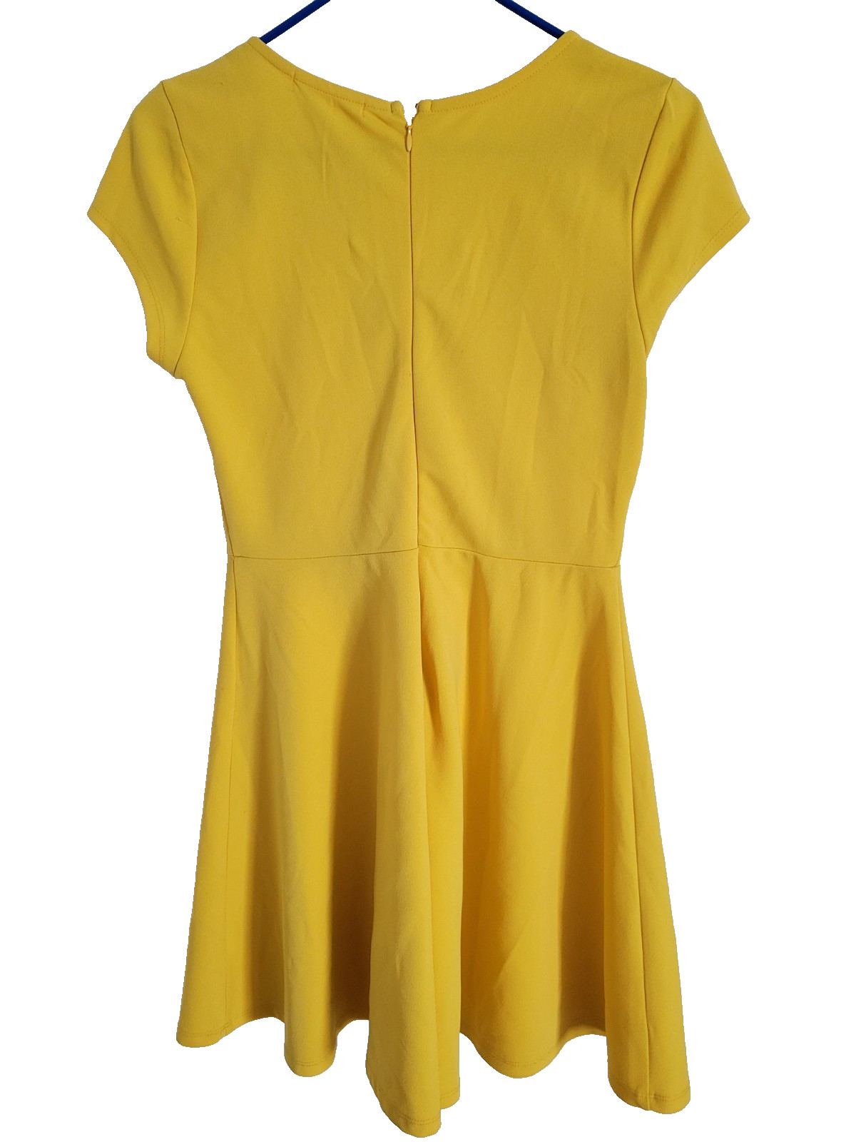 Yellow colored „MI AMI“ brand stretch dress