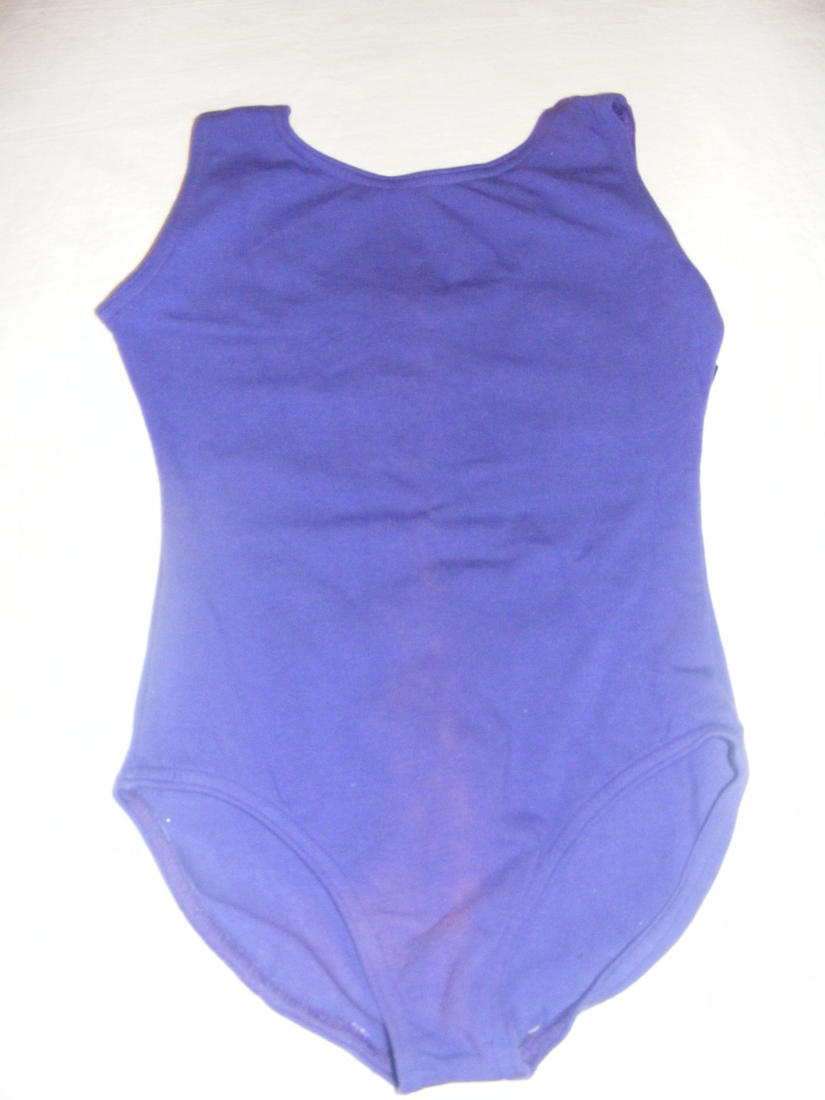 Eurotard 1089 Purple Intermediate (6-7) Child Tank Leotard (Faded)