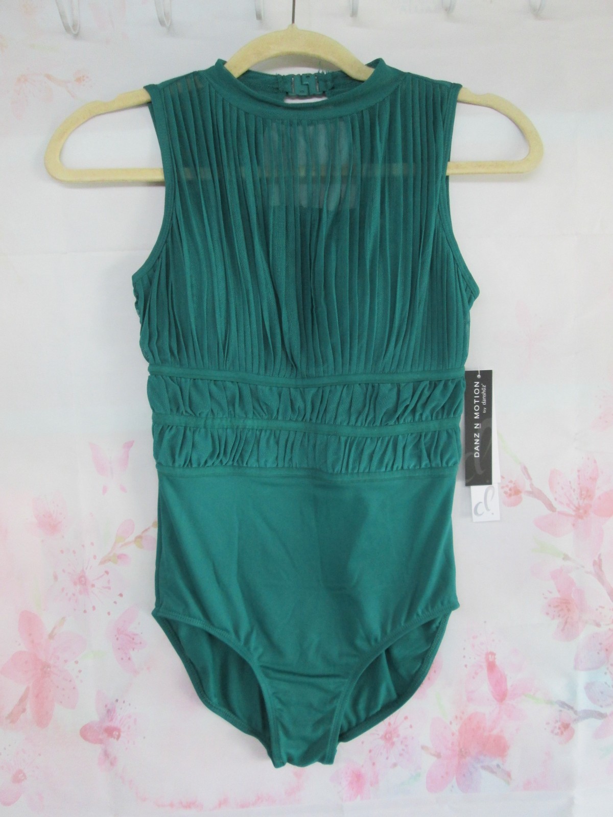 Leotard DanznMotion New PA MA LA or XL Women’s Dance Ballet Jazz Costume Green