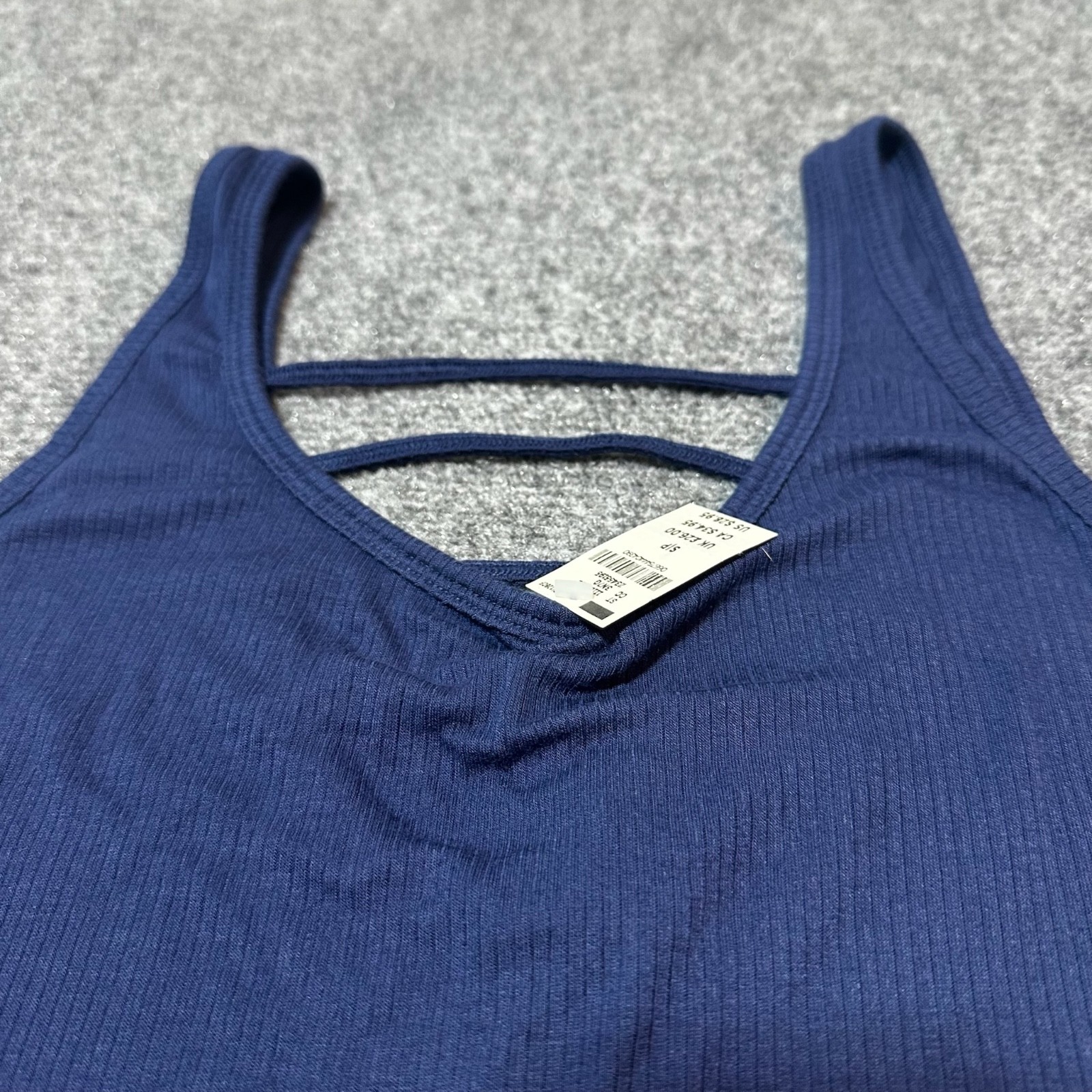 NEW Victoria Secret Pink Leotard Womens Small Blue One-Piece Body Suit