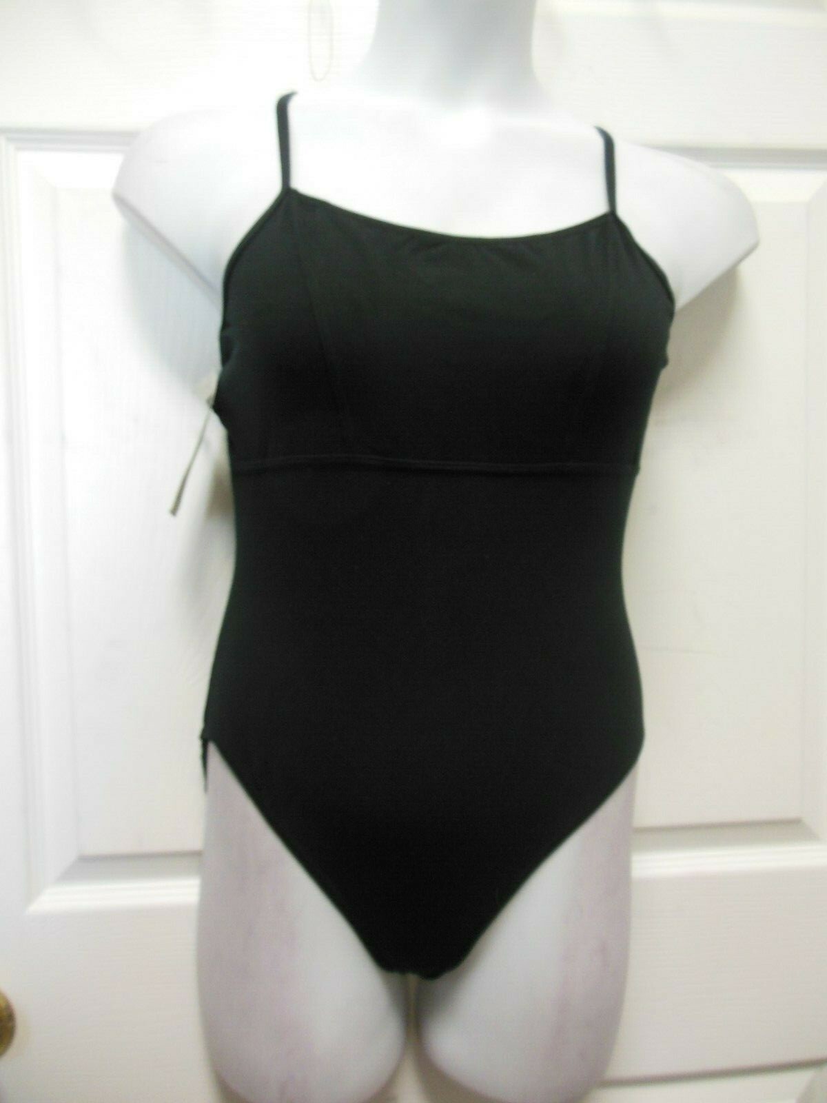 Princess Line Camisole Leotard cotton spandex ladies large crisscross straps